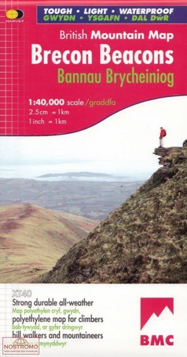 BRECON BEACONS | Harvey hiking map