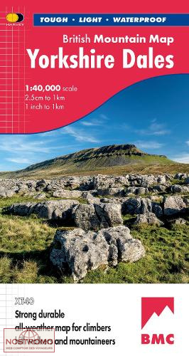YORKSHIRE DALES | Harvey hiking map