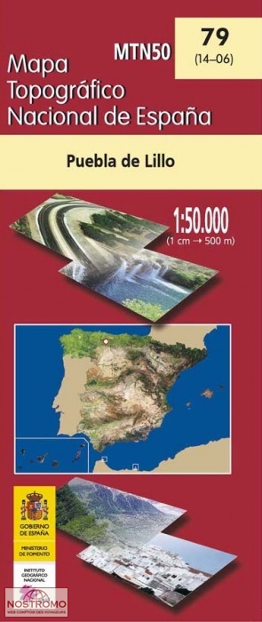 079 PUEBLA DE LILLO | CNIG topographical map
