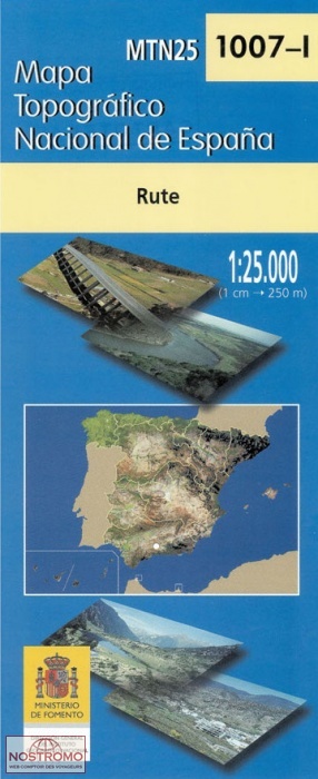 1007-1 RUTE | carte topographique CNIG