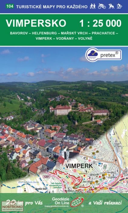 VIMPERSKO - 104 | Geodezie On Line hiking map