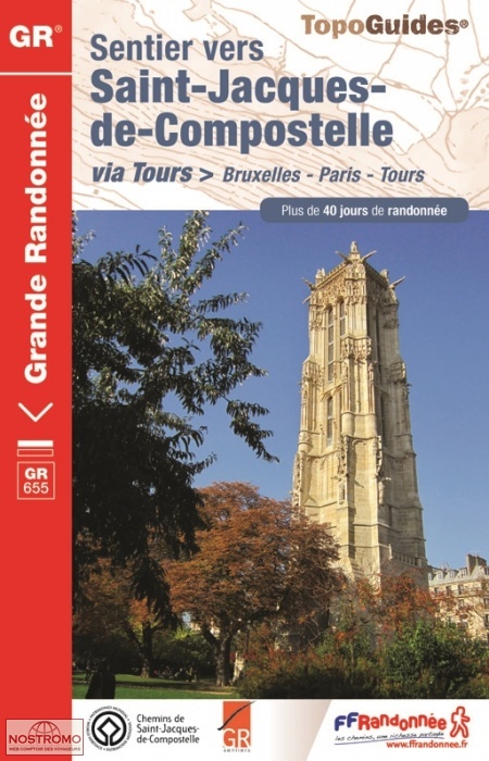 SENTIER VERS SAINT-JACQUES-DE-COMPOSTELLE VIA TOURS | guide de pélerinage FFRP