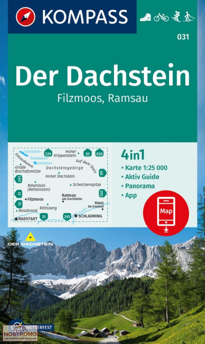 DER DACHSTEIN 031 | Kompass hiking map