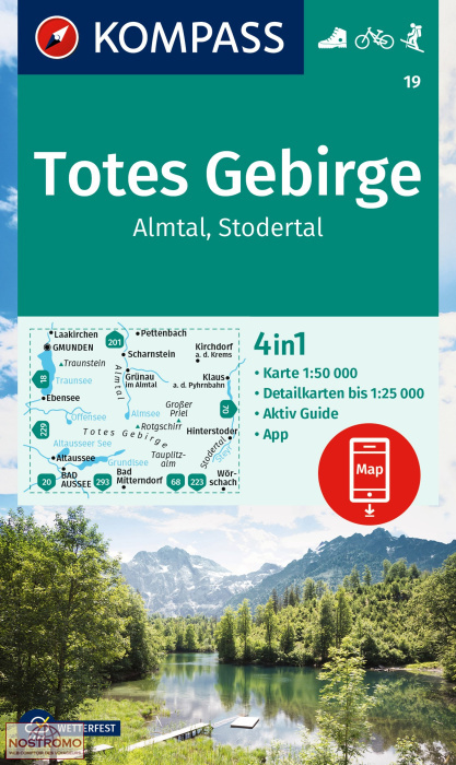 TOTES GEBIRGE 19 | Kompass hiking map