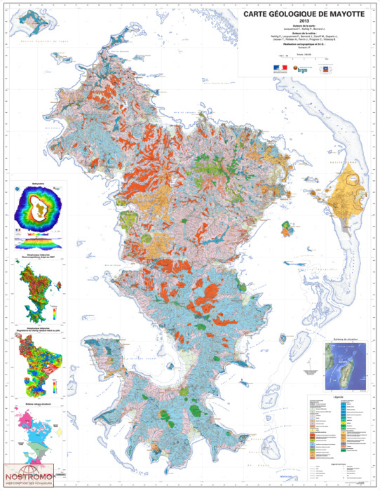 MAYOTTE | BRGM geological map