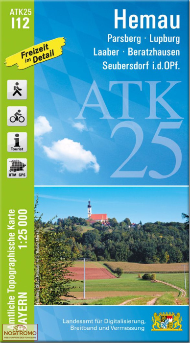 ATK25 - I12 HEMAU | LDBV hiking map