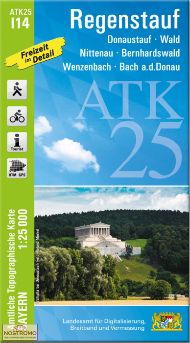 ATK25 - I14 REGENSTAUF | LDBV hiking map