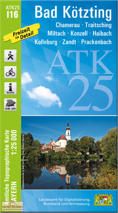 ATK25 - I16 BAD KÖTZTING | LDBV hiking map