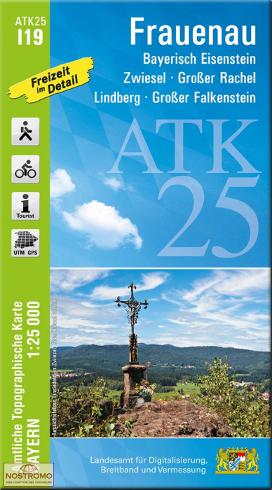 ATK25 - I19 FRAUENAU | LDBV hiking map
