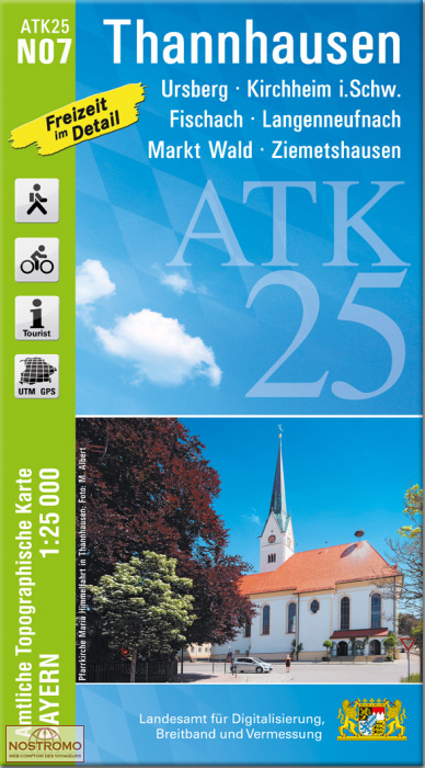ATK25 - N07 THANNHAUSEN | LDBV hiking map