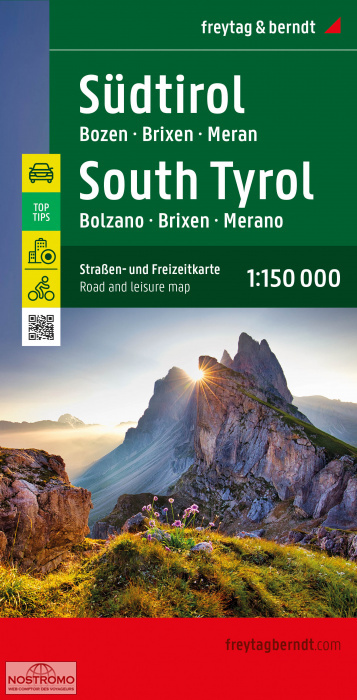 TYROL SUD | carte routière Freytag & Berndt