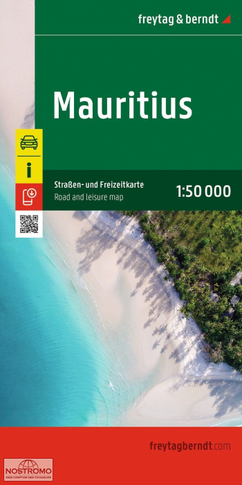 MAURICE | carte touristique Freytag & Berndt