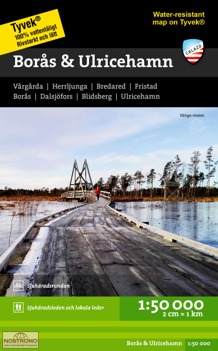 BORÅS & ULRICEHAMN | carte de randonnée Calazo
