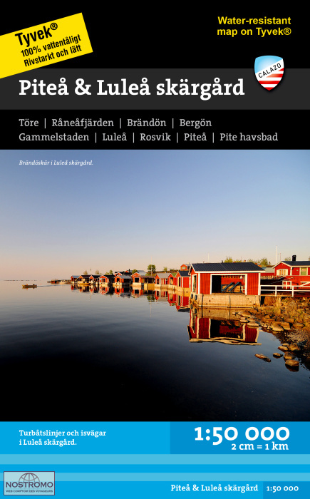 PITEÅ & LULEÅ SKÄRGÅRD | Calazo hiking map