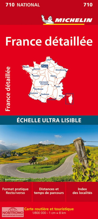 710 FRANCE | carte routière Michelin