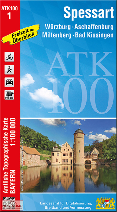 ATK100 - 01 SPESSART | LDBV travel map