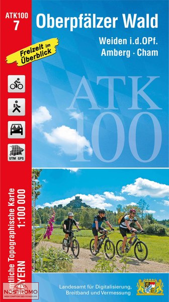 ATK100 - 07 OBERPFÄLZER WALD | LDBV travel map