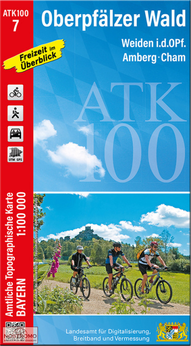 ATK100 - 07 OBERPFÄLZER WALD | LDBV travel map