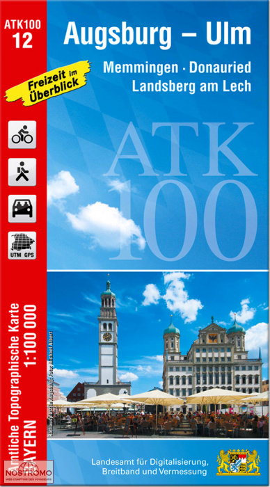 ATK100 - 12 AUGSBURG - ULM | LDBV travel map