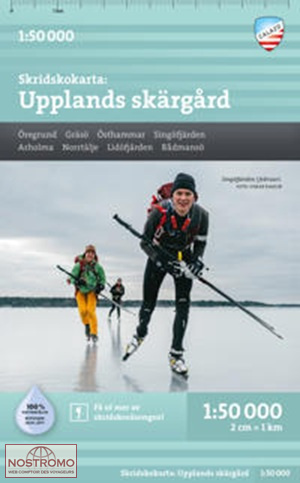 UPPLANDS SKÄRGARD | carte de sports d'hiver Calazo