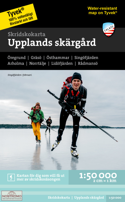 UPPLANDS SKÄRGARD | Calazo winter sports map