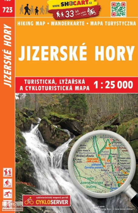 723 JIZERSKÉ HORY | Shocart hiking map
