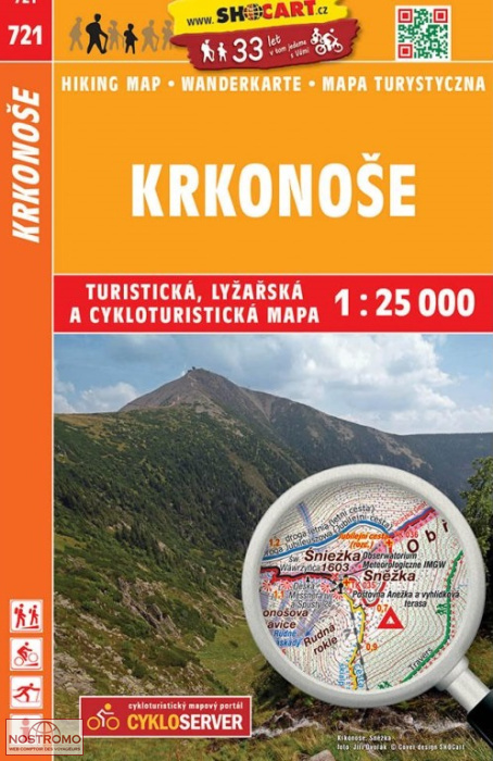 721 KRKONOŠE | Shocart hiking map
