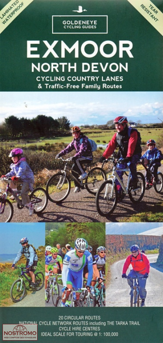 EXMOOR / NORTH DEVON | Goldeneye cycling map