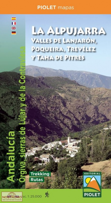LA ALPUJARRA | Piolet hiking map