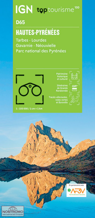D65 HAUTES-PYRÉNÉES | IGN travel map