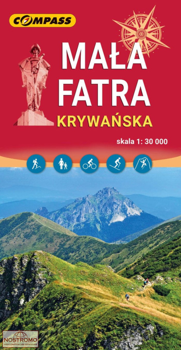MALA FATRA | carte de randonnée Compass