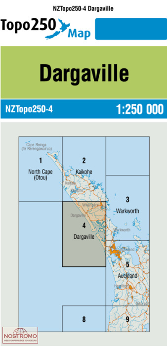 04 DARGAVILLE | carte topographique LINZ