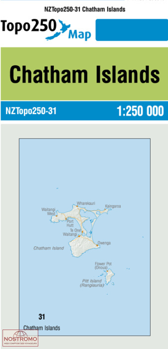 31 CHATHAM ISLANDS | LINZ topographical map