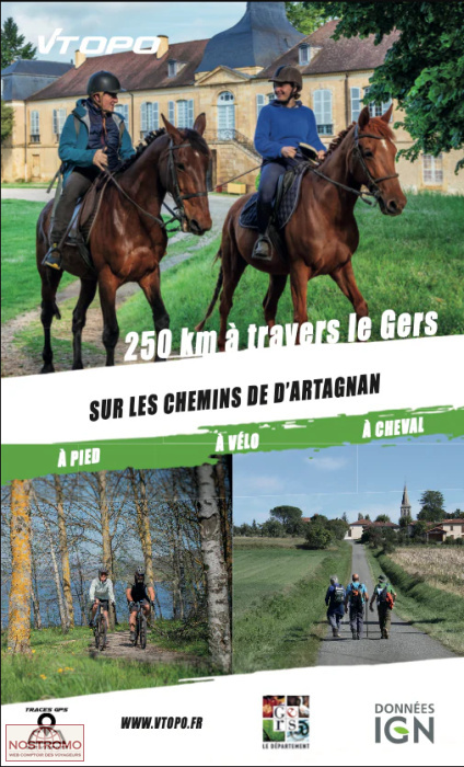 250 KM À TRAVERS LE GERS SUR LES CHEMINS DE D'ARTAGNAN | VTOPO hiking guide