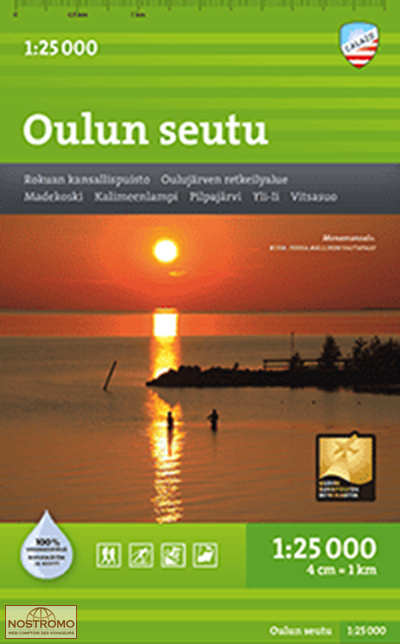 OULUN SEUTU | Calazo hiking map