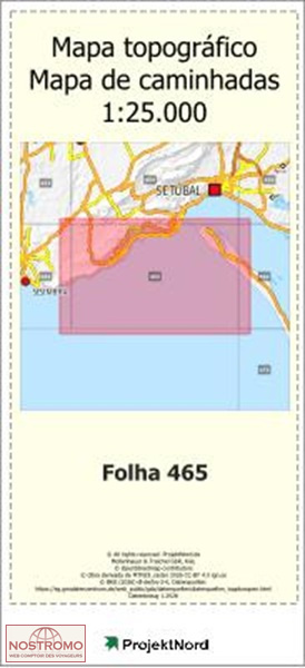 465 OUTAO (SETUBAL) | Projektnord topographic map
