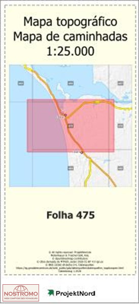 475 COMPORTA (ALCACER DO SAL) | Projektnord topographic map