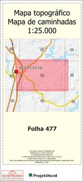 477 SANTA CATARINA DE SITIMOS | Projektnord topographic map