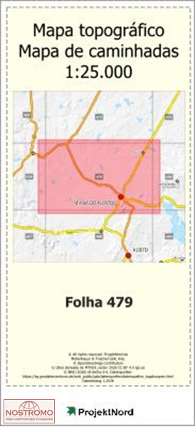 479 VIANA DO ALENTEJO | Projektnord topographic map