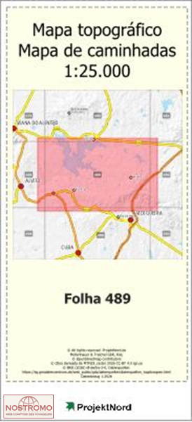 489 VILA ALVA (CUBA) | Projektnord topographic map