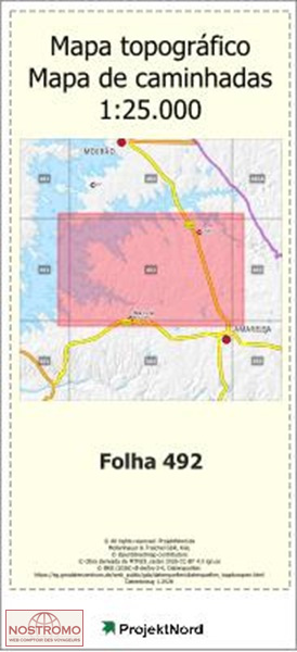 492 GRANJA (MOURAO) | Projektnord topographic map