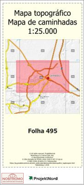 495 GRANDOLA | Projektnord topographic map