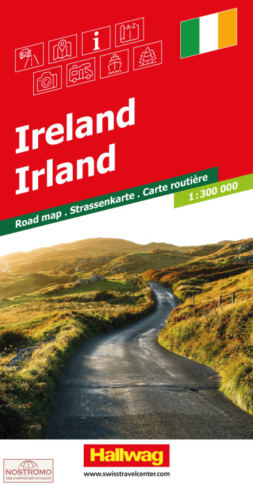 IRELAND | Hallwag road map