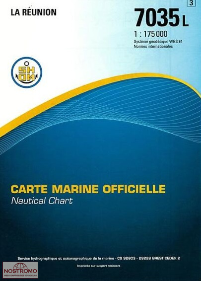 7035L LA RÉUNION | carte marine SHOM