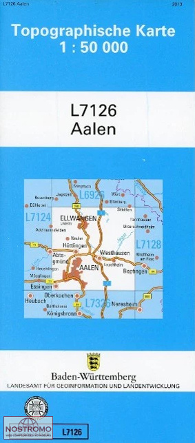 L7126 AALEN | carte topographique LGL