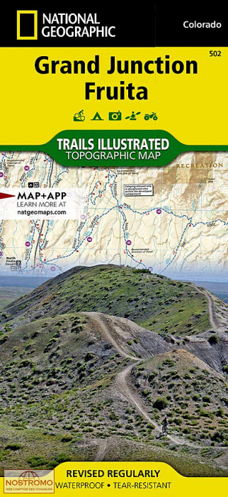GRAND JUNCTION - FRUITA | National Geographic hiking map