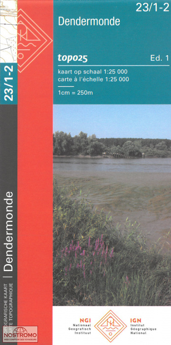 23/1-2 DENDERMONDE | carte topographique NGI/IGN