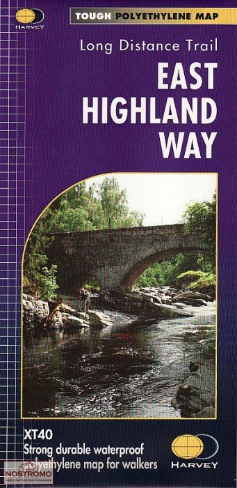 EAST HIGHLAND WAY | Harvey hiking map