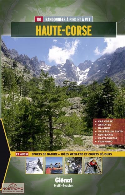 HAUTE-CORSE | guide de randonnée et de VTT Glénat