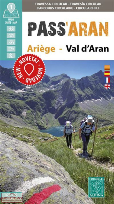 PASS'ARAN | carte de randonnée Alpina